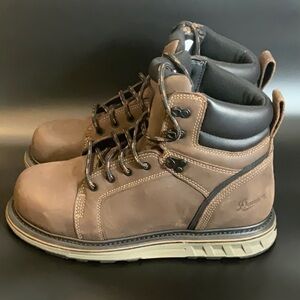 Danner Steel Yard 6" Brown Steel Toe Wedge Hot